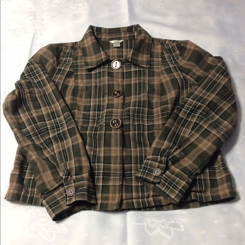 C&B Plaid Jacket.